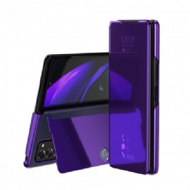 Skal För Samsung Galaxy Z Fold 2 Multifunktionell Spegeleffekt