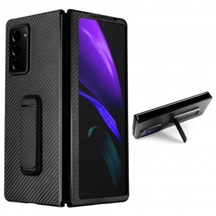 Skal För Samsung Galaxy Z Fold 2 Texturerad Med Handsfree-support