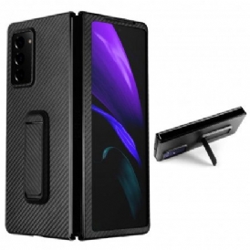 Skal För Samsung Galaxy Z Fold 2 Texturerad Med Handsfree-support