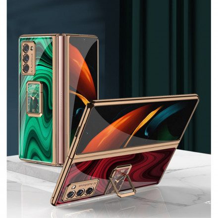 Skal För Samsung Galaxy Z Fold 2 Vintageklocka Och Gkk-fäste