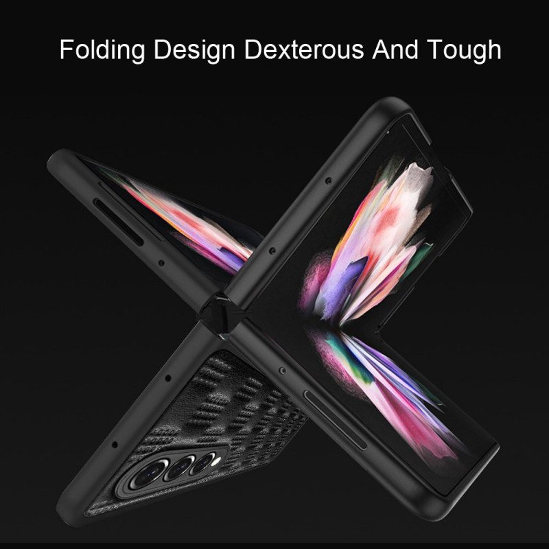 Skal För Samsung Galaxy Z Fold 3 5G Quiltad Stil