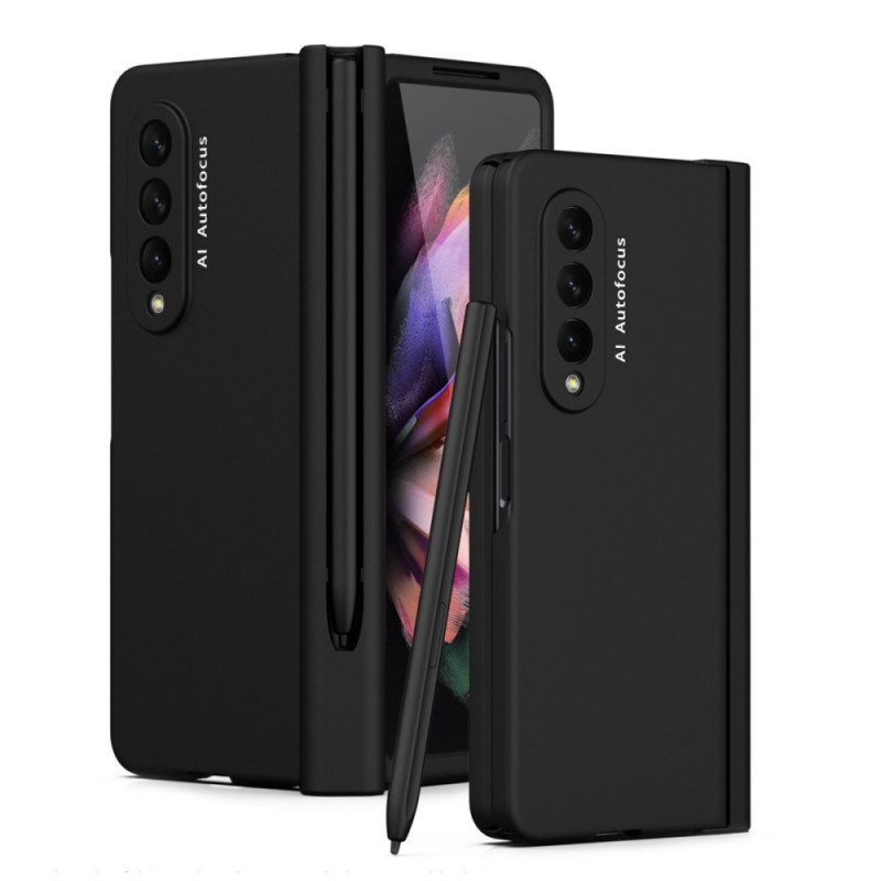 Skal För Samsung Galaxy Z Fold 3 5G Skärmskydd Och Pennhållare