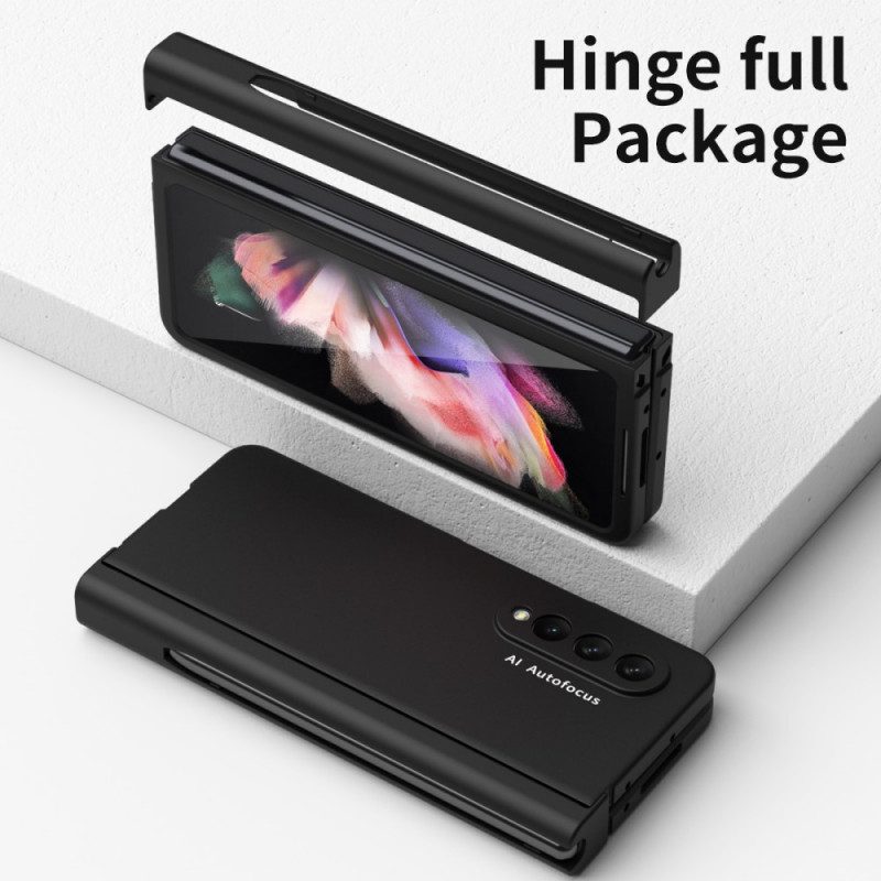 Skal För Samsung Galaxy Z Fold 3 5G Skärmskydd Och Pennhållare