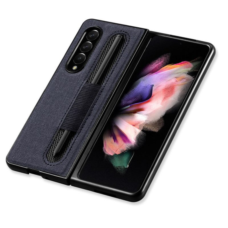 Skal För Samsung Galaxy Z Fold 3 5G Texturtyg