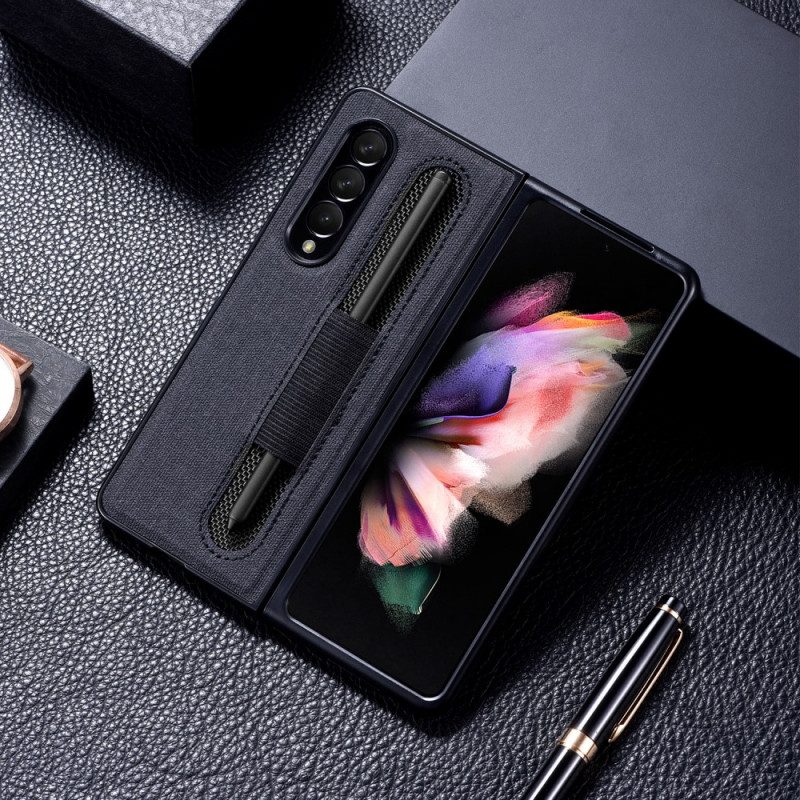 Skal För Samsung Galaxy Z Fold 3 5G Texturtyg