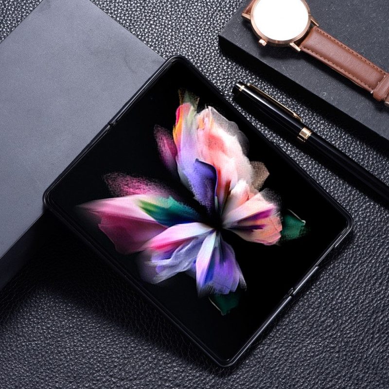 Skal För Samsung Galaxy Z Fold 3 5G Texturtyg