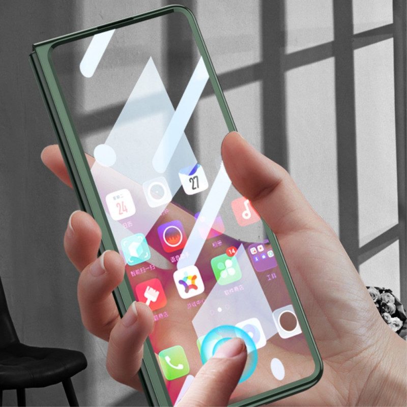 Skal För Samsung Galaxy Z Fold 3 5G Transparent Med Gkk Stylushållare