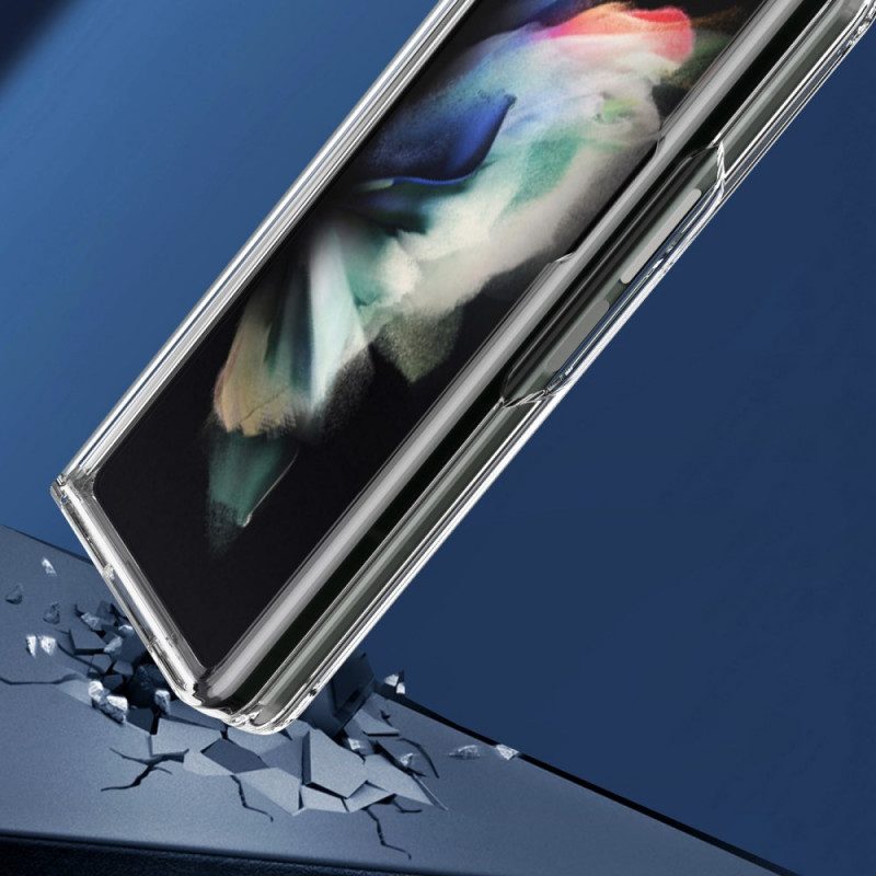 Skal För Samsung Galaxy Z Fold 3 5G Transparenta Färgade Kanter