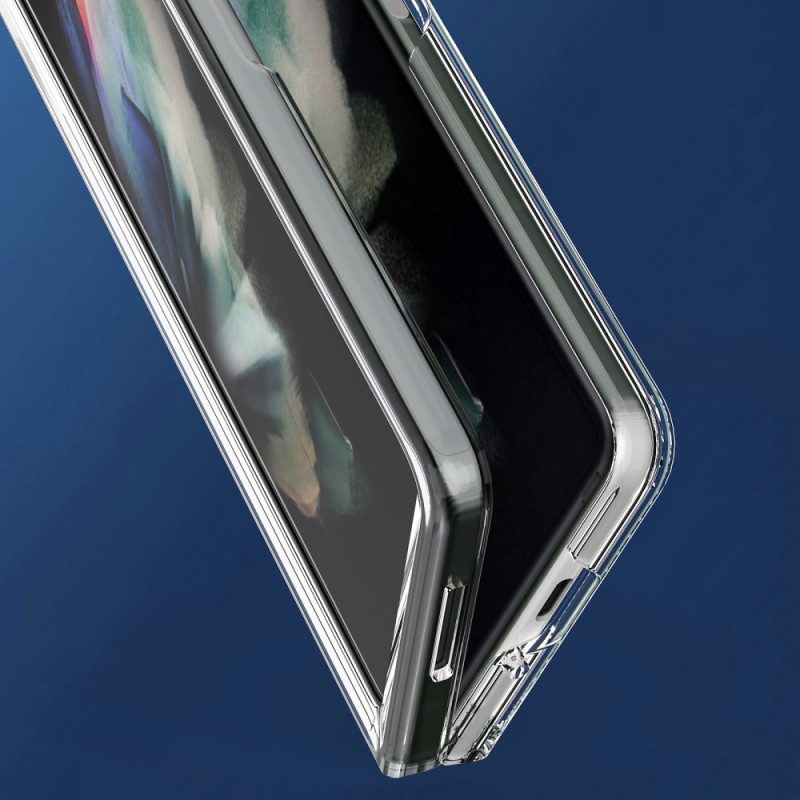 Skal För Samsung Galaxy Z Fold 3 5G Transparenta Färgade Kanter