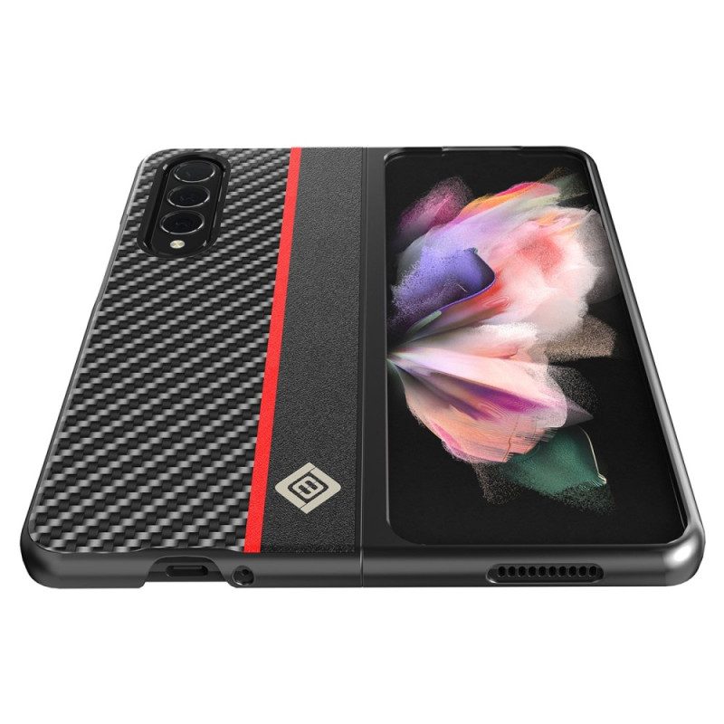 Skal För Samsung Galaxy Z Fold 4 Carbon Fiber Line Lc. Imeeke