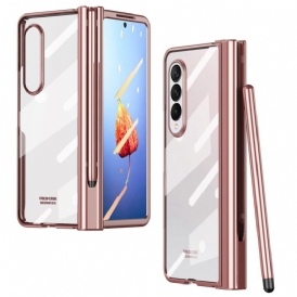 Skal För Samsung Galaxy Z Fold 4 Frostat Skal Med Penna