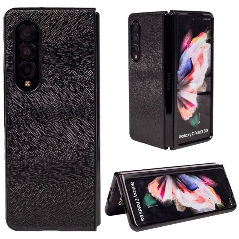 Skal För Samsung Galaxy Z Fold 4 Pälspräglad Päls