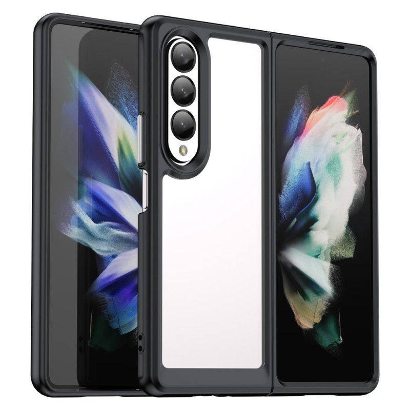 Skal För Samsung Galaxy Z Fold 4 Plastfärg