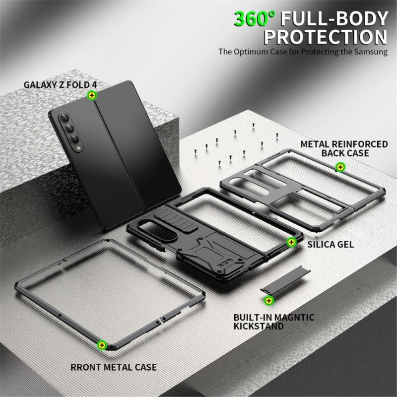 Skal För Samsung Galaxy Z Fold 4 Ultra-resistenta Trippelmaterial