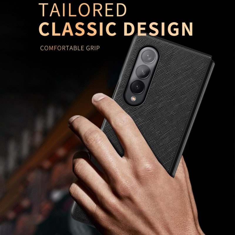 Skal För Samsung Galaxy Z Fold 4 Vävd Textur