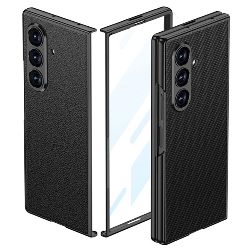 Skal För Samsung Galaxy Z Fold 7 Gkk Konstläder