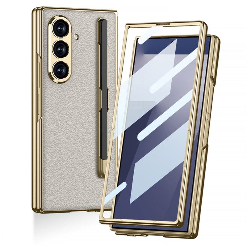 Skal För Samsung Galaxy Z Fold 7 Gkk Stylushållare