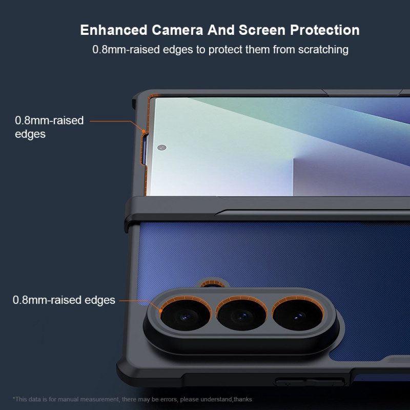 Skal För Samsung Galaxy Z Fold 7 Inbyggd Krockkudde