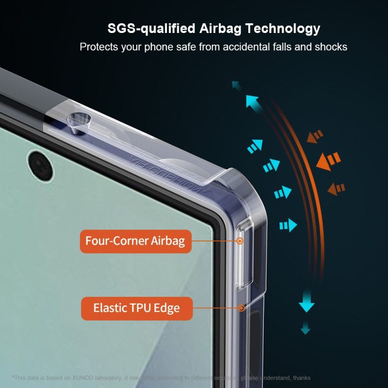 Skal För Samsung Galaxy Z Fold 7 Inbyggd Krockkudde