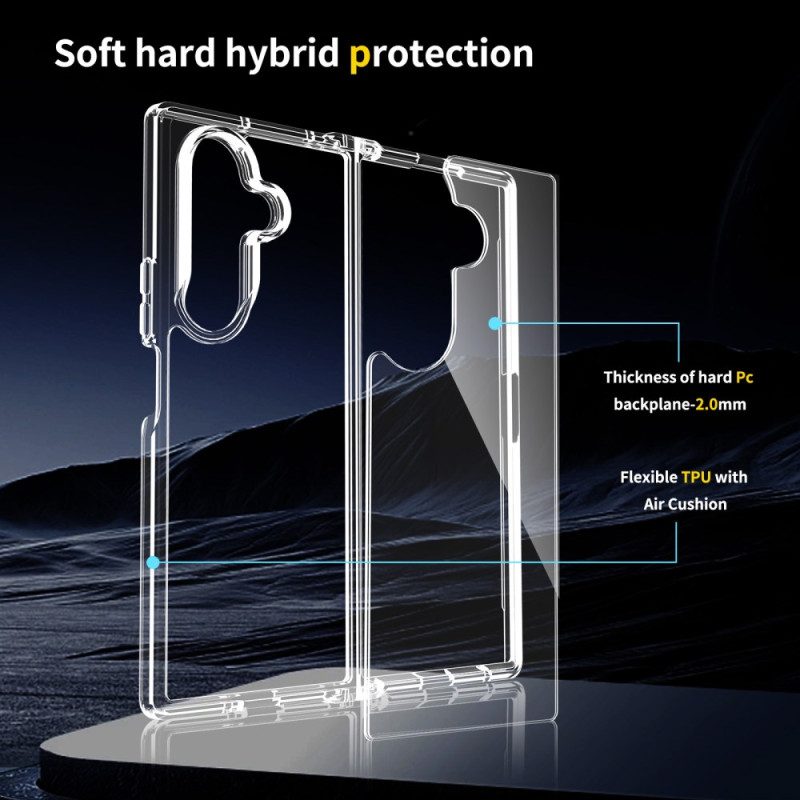 Skal För Samsung Galaxy Z Fold 7 Integrerad Design