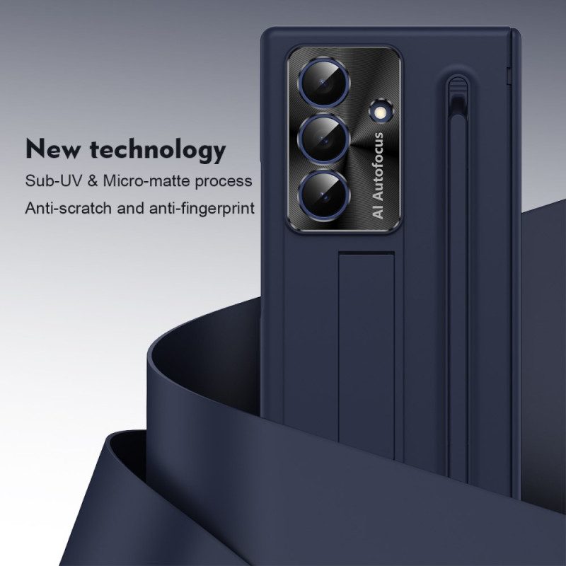 Skal För Samsung Galaxy Z Fold 7 Klassiskt Stativ Och Stylus
