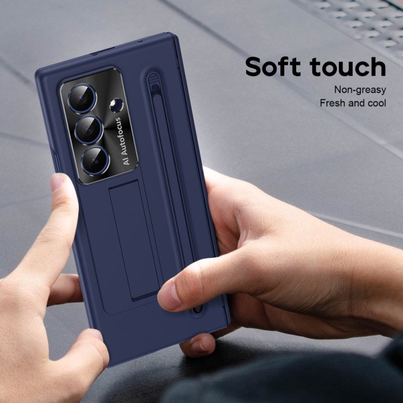 Skal För Samsung Galaxy Z Fold 7 Klassiskt Stativ Och Stylus