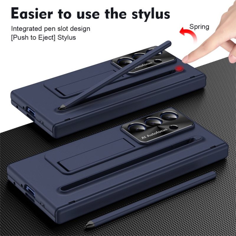 Skal För Samsung Galaxy Z Fold 7 Klassiskt Stativ Och Stylus