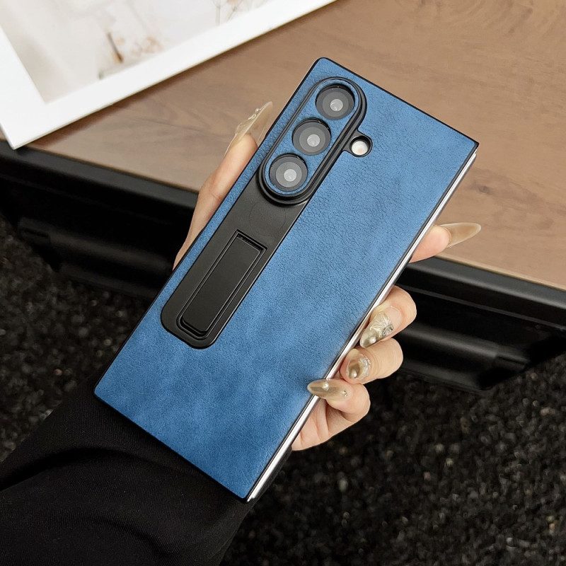 Skal För Samsung Galaxy Z Fold 7 Konstläder