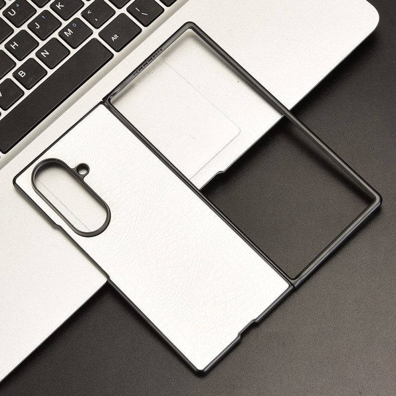 Skal För Samsung Galaxy Z Fold 7 Krokodileffekt