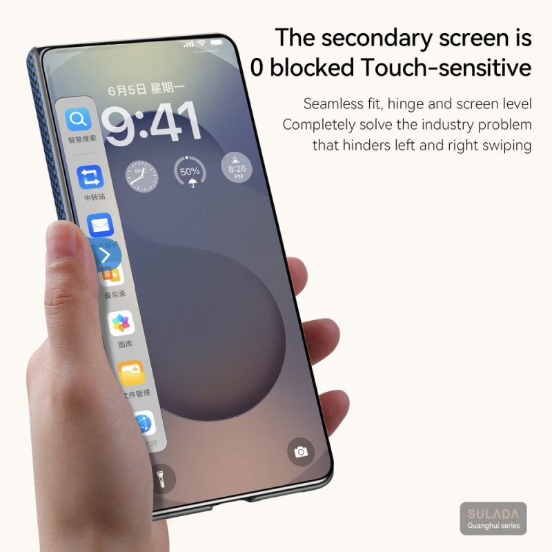 Skal För Samsung Galaxy Z Fold 7 Magnetisk Sulada