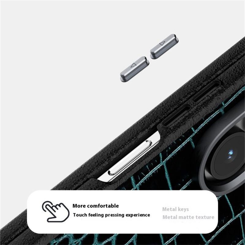 Skal För Samsung Galaxy Z Fold 7 Magsafe-kompatibel Krokodilmodell Abeel