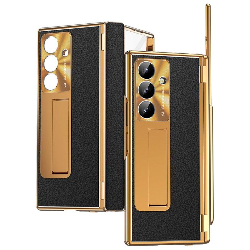 Skal För Samsung Galaxy Z Fold 7 Premiumdesign Med Gångjärnsskydd