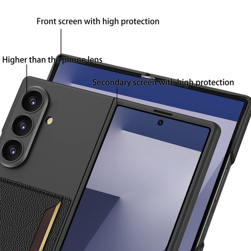 Skal För Samsung Galaxy Z Fold 7 Smal Korthållare