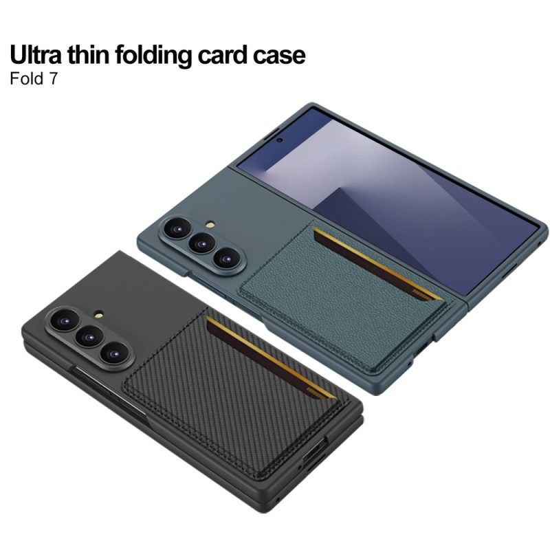 Skal För Samsung Galaxy Z Fold 7 Smal Korthållare