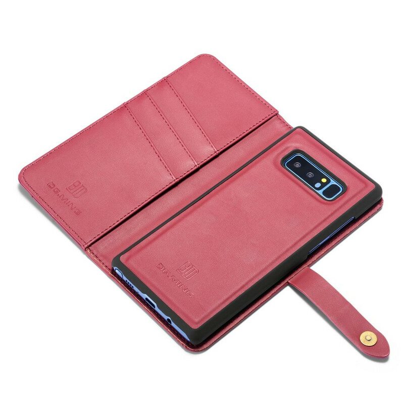 Skal Läderfodral För Samsung Galaxy Note 8 Dg. Ming Avtagbar