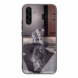 Skal Samsung Galaxy A13 5G / A04s Härdat Glas Ernest The Tiger