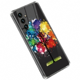 Skal Samsung Galaxy A14 / A14 5G Sömlös Akvarellträd