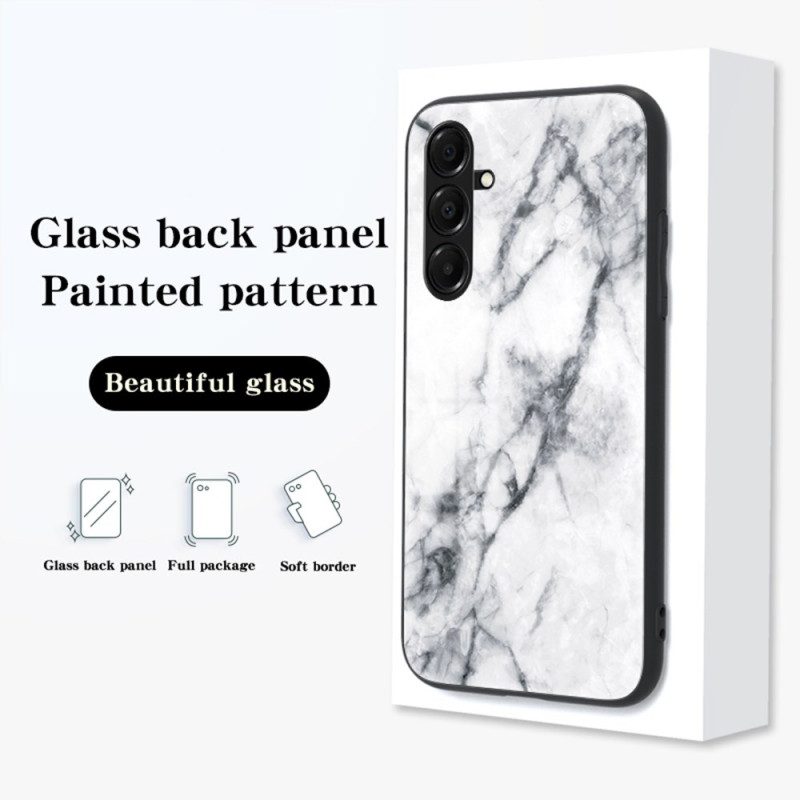 Skal Samsung Galaxy A17 4g / 5g Härdat Glas Marmor