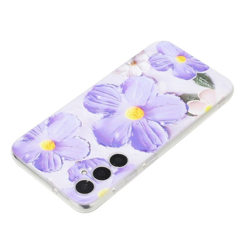 Skal Samsung Galaxy A17 4g / 5g Lila Blommor