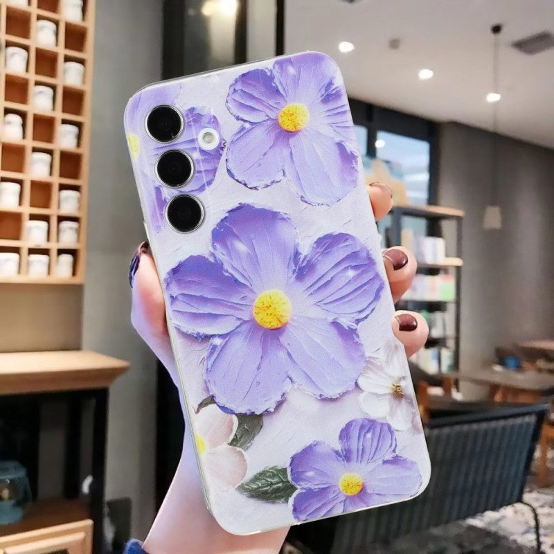 Skal Samsung Galaxy A17 4g / 5g Lila Blommor