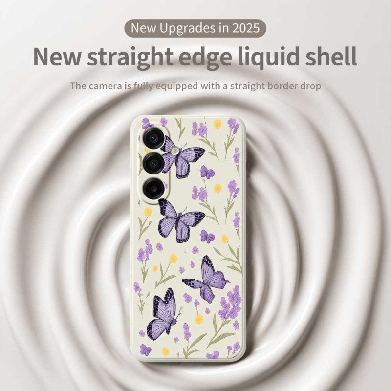 Skal Samsung Galaxy A17 4g / 5g Lila Fjärilar