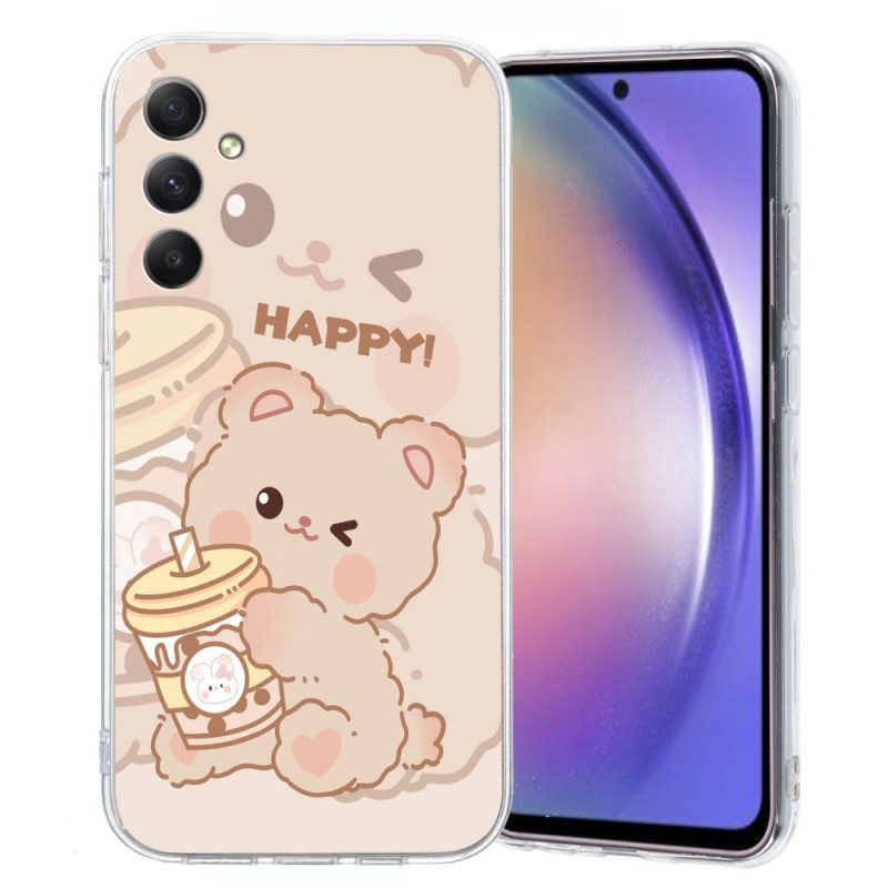Skal Samsung Galaxy A17 4g / 5g Telefonfodral Björnmönster