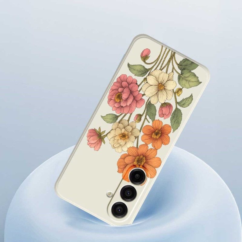 Skal Samsung Galaxy A17 4g / 5g Telefonfodral Blommönster