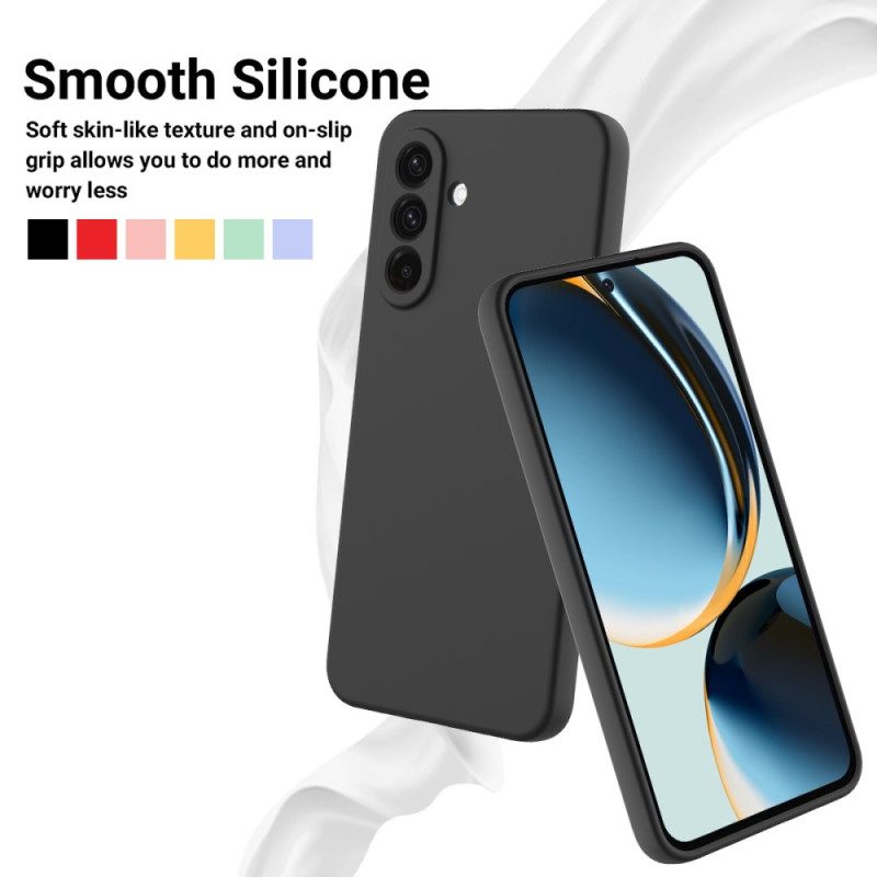 Skal Samsung Galaxy A17 4g / 5g Telefonfodral Flytande Silikon Med Rem