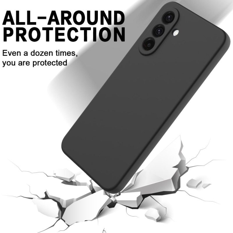 Skal Samsung Galaxy A17 4g / 5g Telefonfodral Flytande Silikon Med Rem