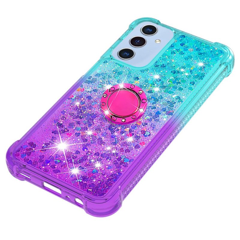 Skal Samsung Galaxy A17 4g / 5g Telefonfodral Glittergradientringstöd