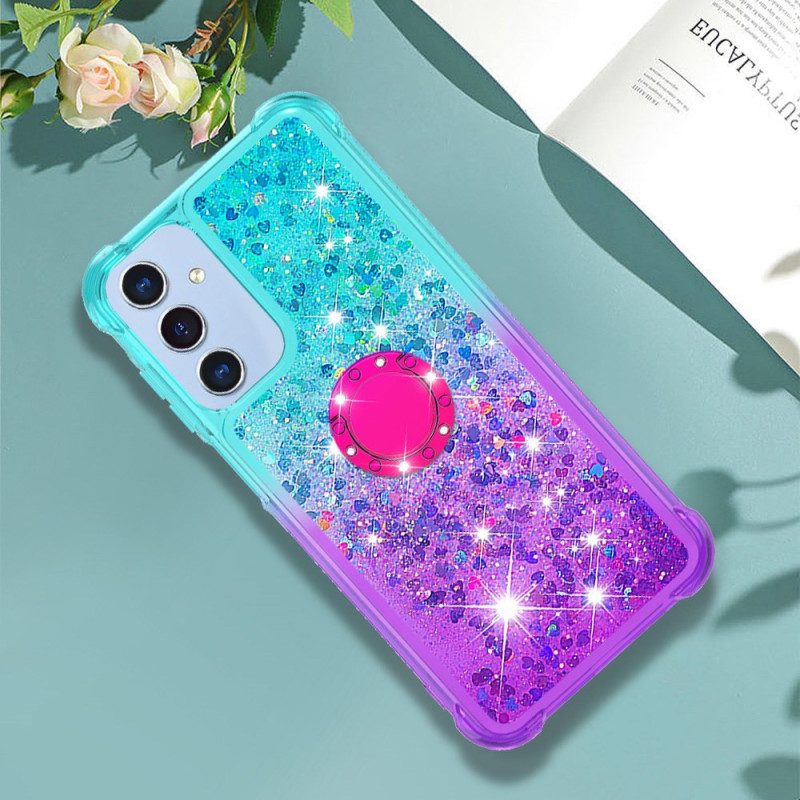 Skal Samsung Galaxy A17 4g / 5g Telefonfodral Glittergradientringstöd