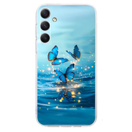 Skal Samsung Galaxy A17 4g / 5g Telefonfodral Tre Fjärilar