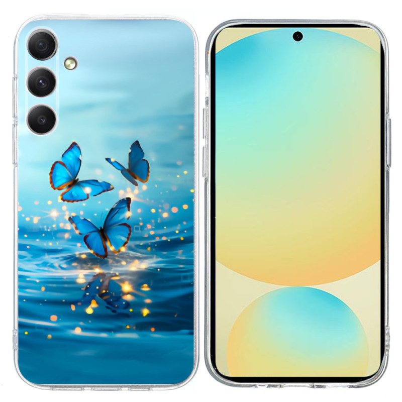 Skal Samsung Galaxy A17 4g / 5g Telefonfodral Tre Fjärilar