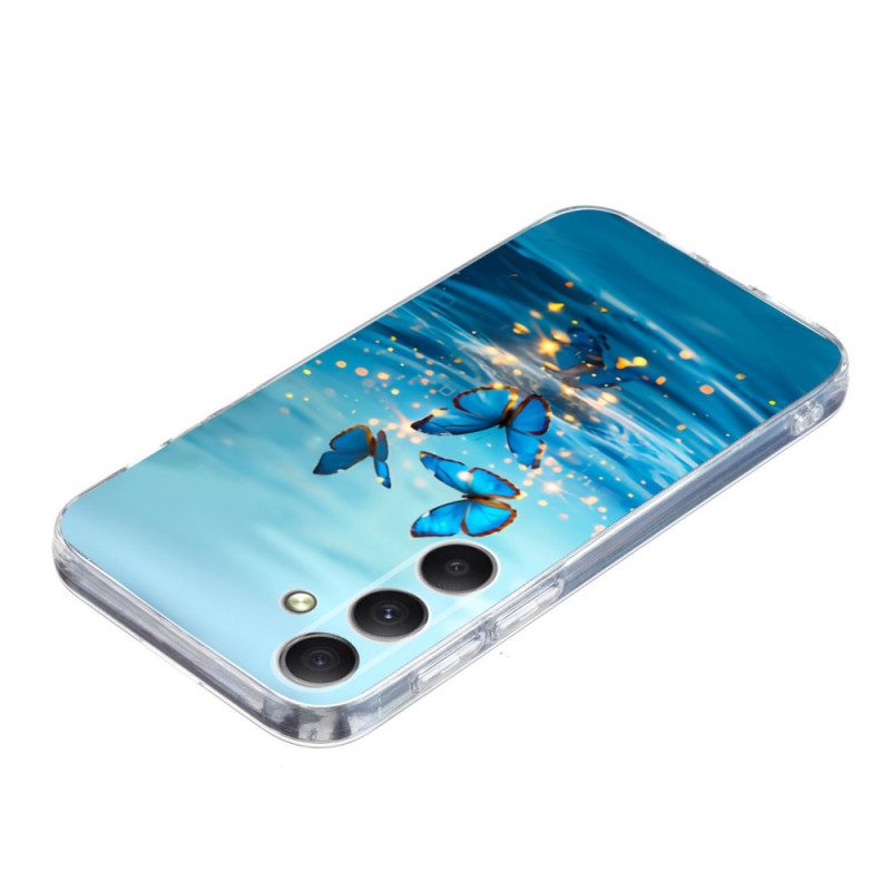 Skal Samsung Galaxy A17 4g / 5g Telefonfodral Tre Fjärilar